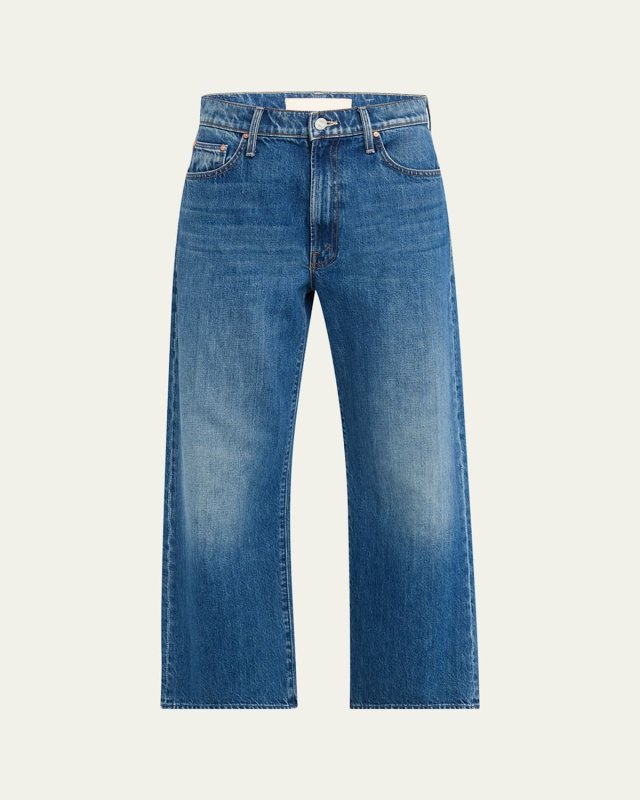 The Dodger Ankle Jeans with Embroidered Pockets